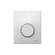 TECEloop Urinal панель смыва для писсуара пластиковая Белый хром глянцевый 9242627