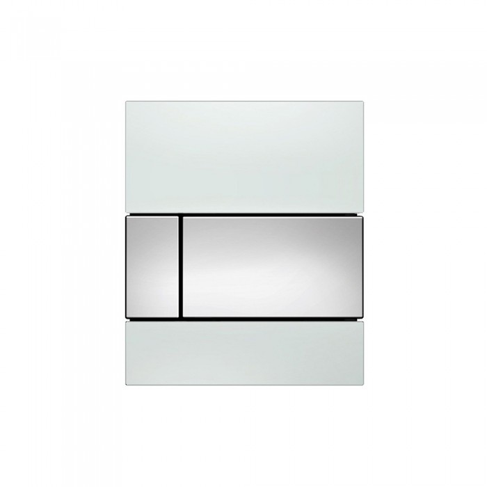 TECEsquare Urinal панель смыва для писсуара стеклянная Белый 9242800