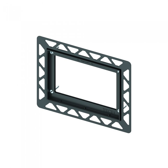 Монтажная рамка для установки стеклянных панелей TECEloop или TECEsquare на уровне стены Черный 9240647