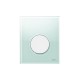 TECEloop Urinal панель смыва для писсуара стеклянная Белый зеленый 9242651
