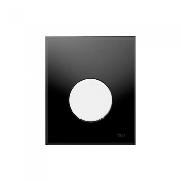 TECEloop Urinal панель смыва для писсуара стеклянная Белый черный 9242654