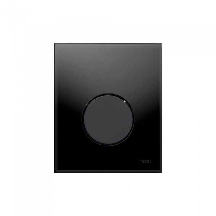 TECEloop Urinal панель смыва для писсуара стеклянная Стекло черное клавиша черная 9242657