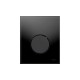 TECEloop Urinal панель смыва для писсуара стеклянная Стекло черное клавиша черная 9242657