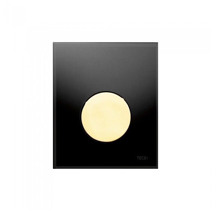 TECEloop Urinal панель смыва для писсуара стеклянная Золотой чёрный 9242658