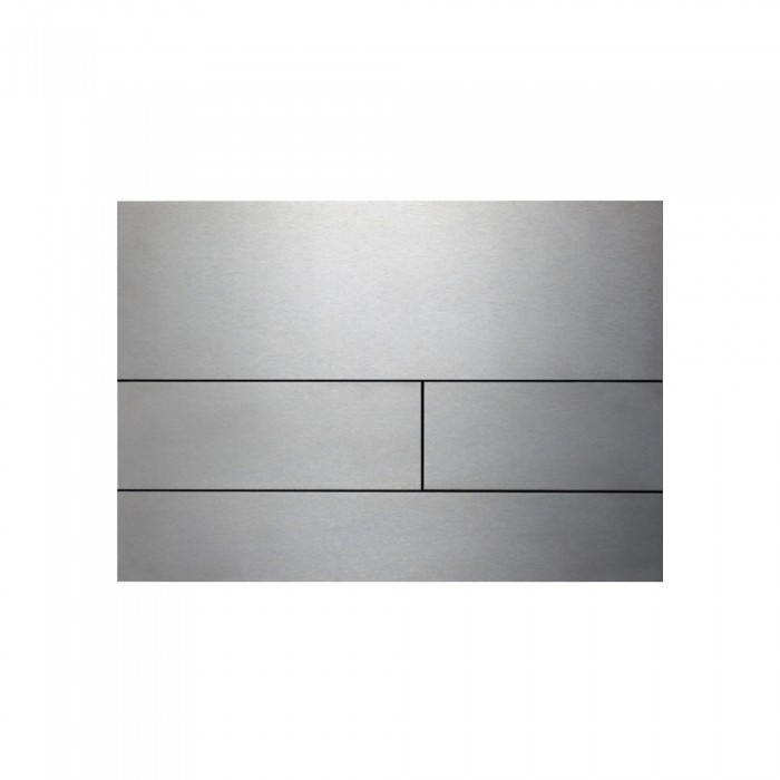 TECEsquare панель смыва с двумя клавишами металлическая Нержавеющая сталь сатин (против отпечатков пальцев) 9240810