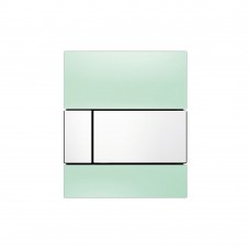 TECEsquare Urinal панель смыва для писсуара стеклянная Белый зеленый 9242803