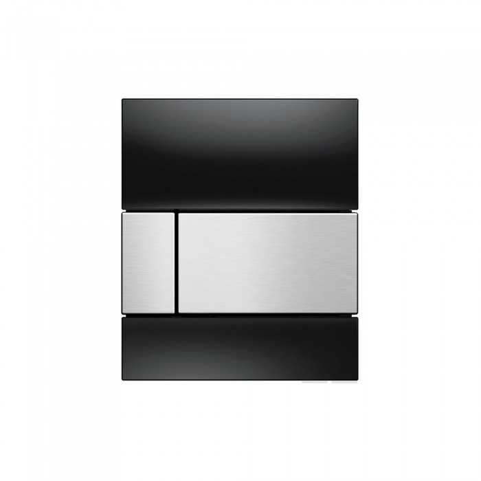TECEsquare Urinal панель смыва для писсуара стеклянная Сталь чёрный 9242806