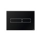 TECElux mini панель смыва стеклянная сенсорная Черный 9240961