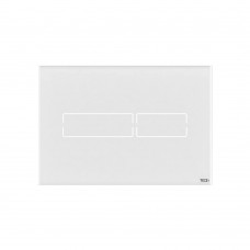 TECElux mini панель смыва стеклянная сенсорная Белый 9240960