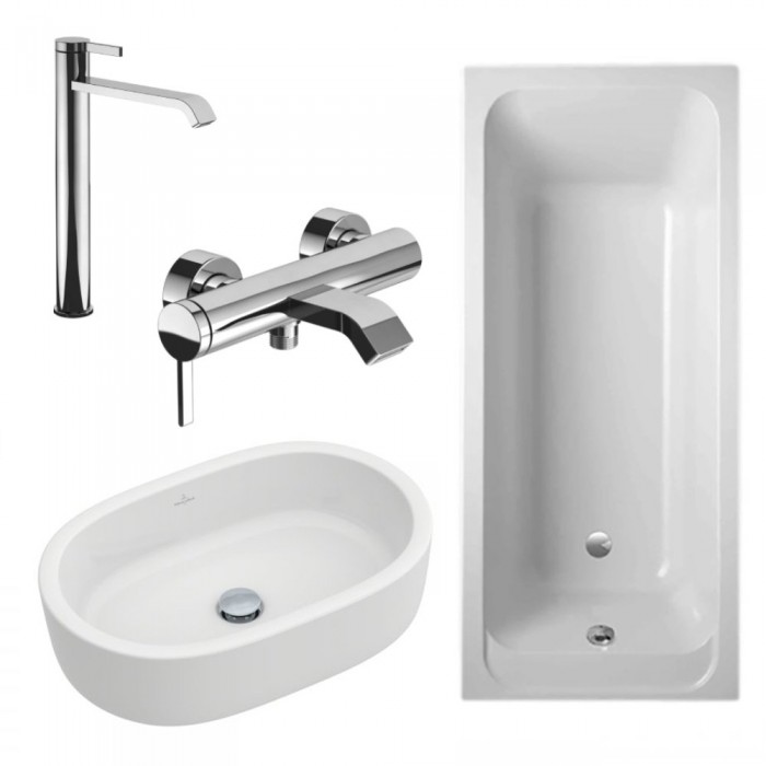 Комплект для ванной комнаты Villeroy&Boch Architectura 1002GR