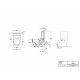 Унитаз-компакт с бачком и сиденьем Villeroy & Boch Avento CeramicPlus 5644R0R1-GP