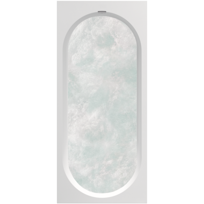 Villeroy & Boch Oberon 2.0 Ванна, с гидромассажем Airpool Entry (AE), 1800 x 800 mm, Альпийский белый UAE181OBR2A1V01