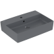 Villeroy & Boch Memento 2.0 Раковина для установки на столешницу, 600 x 420 x 140 mm, Graphite CeramicPlus, с переливом 4A0760i4