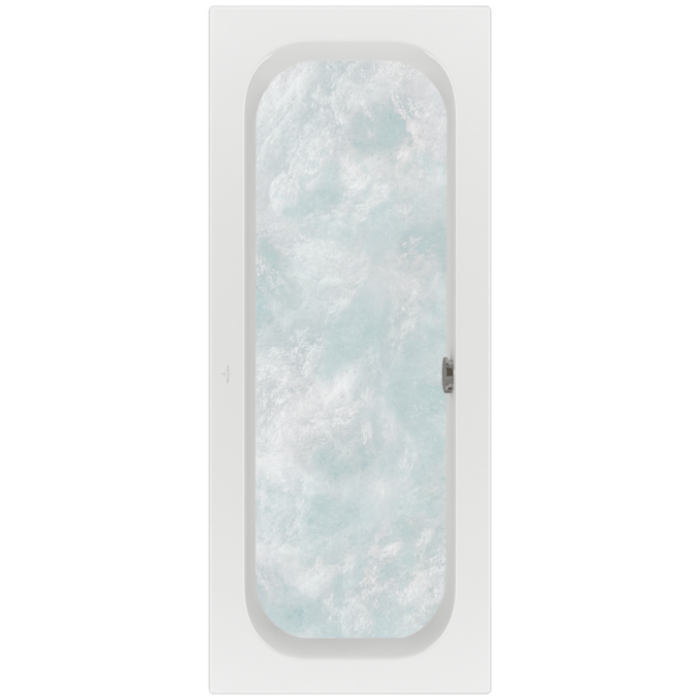 Villeroy & Boch Loop & Friends Ванна, с гидромассажем Hydropool Comfort (HC), 1700 x 700 mm, Альпийский белый UHC170LFS2A2V01