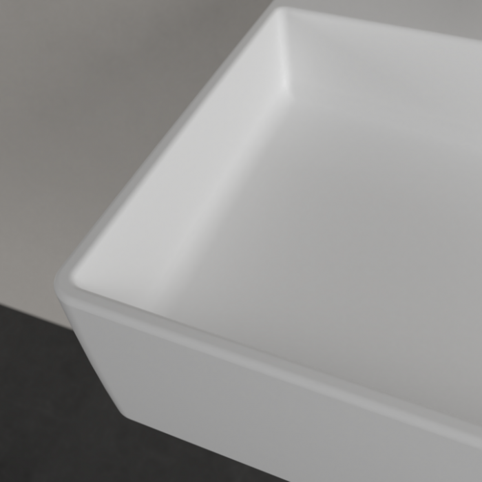 Villeroy & Boch Memento 2.0 Pаковина, 1200 x 470 x 150 mm, Stone White CeramicPlus, с переливом, шлифованный 4A22CKRW