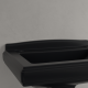 Villeroy & Boch Hommage Pаковина, 750 x 580 x 200 mm, Pure Black CeramicPlus, с переливом 7101A1R7