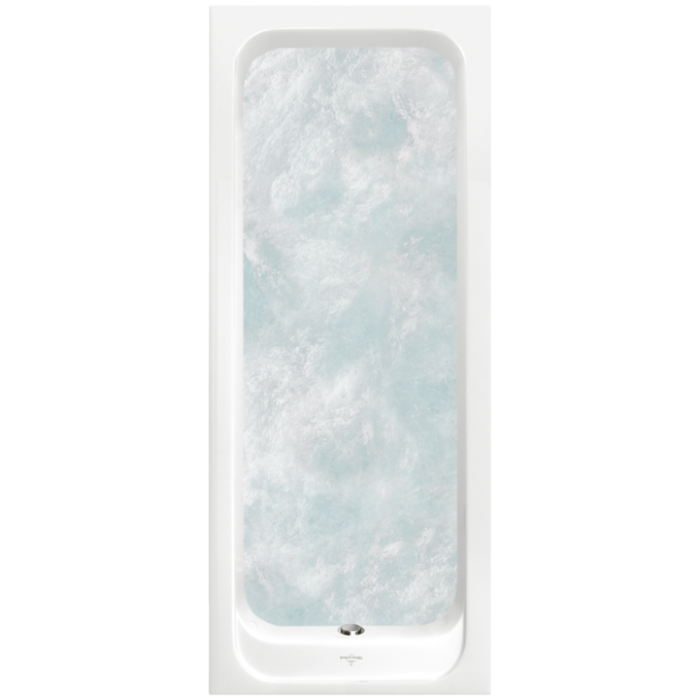 Villeroy & Boch Architectura Ванна, с гидромассажем Hydropool Entry (HE), 1600 x 700 mm, Альпийский белый UHE167ARA2A2V01