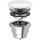 Villeroy & Boch Аксессуары Незапираемый донный клапан с решеткой, 75 x 110 x 75 mm, Ebony CeramicPlus 680800S5
