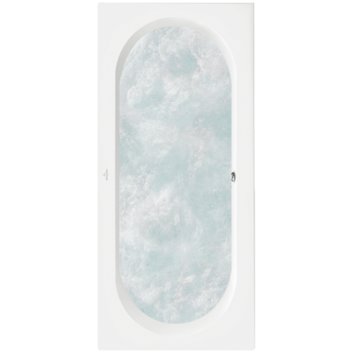 Villeroy & Boch O.novo Ванна, с гидромассажем Combipool Entry (CE), 1800 x 800 mm, Альпийский белый UCE180CAS2A1V01