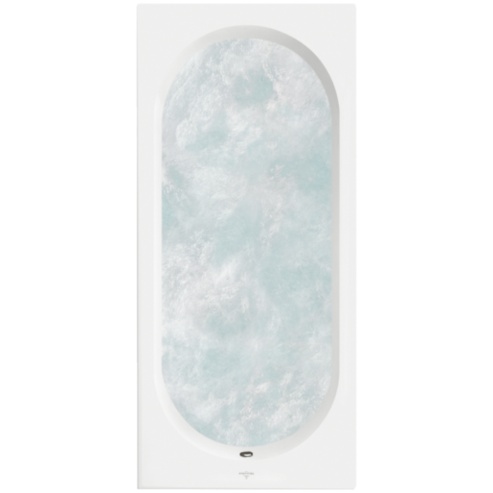 Villeroy & Boch O.novo Ванна, с гидромассажем Combipool Comfort (CC), 1600 x 700 mm, Альпийский белый UCC160CAS2A2V01