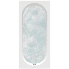 Villeroy & Boch Oberon Ванна, с гидромассажем Special Combipool Invisible (IP), 1600 x 750 mm, Альпийский белый UIP160OBE2A1V01