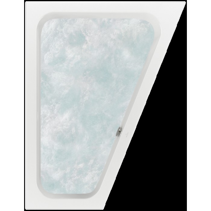 Villeroy & Boch Loop & Friends Ванна, с гидромассажем Airpool Comfort (AC), 1750 x 1350 mm, Альпийский белый UAC175LFSRA1V01