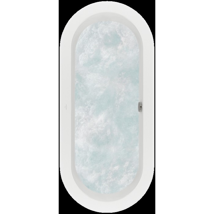 Villeroy & Boch Loop & Friends Ванна, с гидромассажем Special Combipool Invisible (IP), 1800 x 800 mm, Альпийский белый UIP180LFO7A2V01