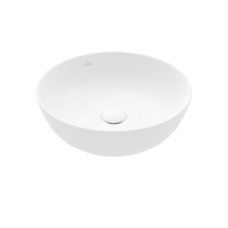 Villeroy & Boch Artis Раковина для установки на столешницу, 430 x 430 x 130 mm, Stone White CeramicPlus, без перелива, нешлифованный, 417943RW